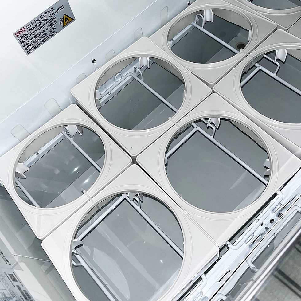 Thumbnail: Coldline DIP-46 47" Ice Cream Dipping Cabinet Freezer | (8) Tub Capacity