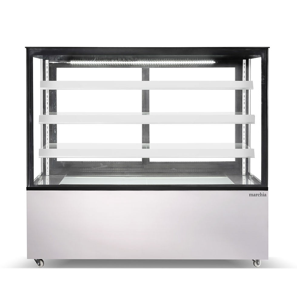 Thumbnail: Marchia MBT60-ST 60" Straight Glass Refrigerated Bakery Display Case