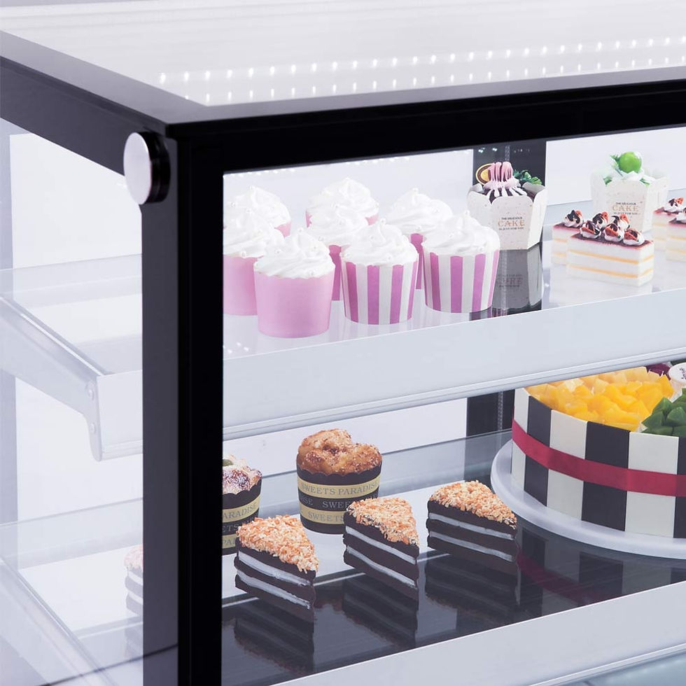 Thumbnail: Marchia MBT48-ST 48" Straight Glass Refrigerated Bakery Display Case