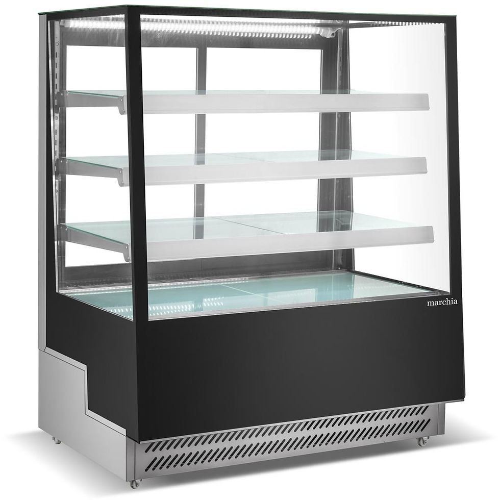 Thumbnail: Marchia TMB48 48" Refrigerated Bakery Display Case Straight Glass