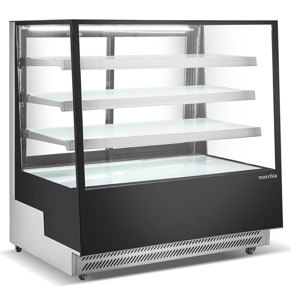 Thumbnail: Marchia TMB60 60" Refrigerated Bakery Display Case Straight Glass