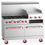 Thumbnail: Cookline CR60-24RG-NG 60" 6 Burner Natural Gas Range w/ 2 Ovens & 24" Griddle