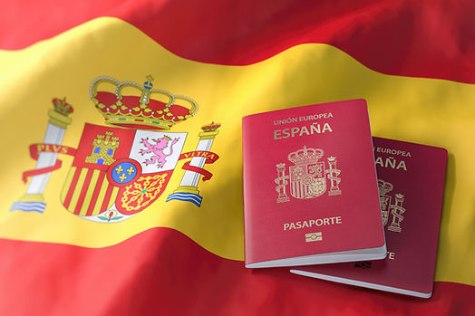 Official Viva España branding featuring the Spanish flag and passport. As a premier global mobility and consular advisory based in Madrid, we provide expert Visa & Citizenship Application Services for international clients from the US, UK, Canada, and Asia. Contact us via WhatsApp to start your residency or citizenship process today.