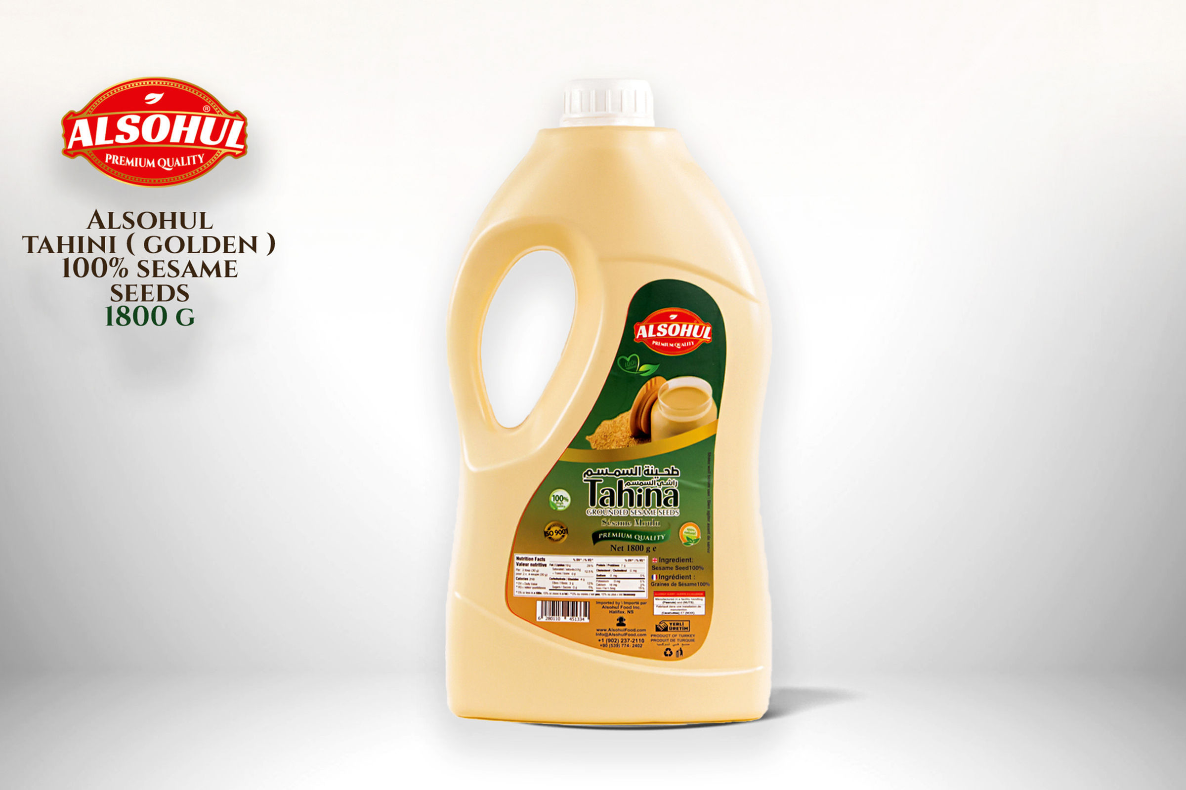 Alsohul - Tahini (Golden) 1800g x 6