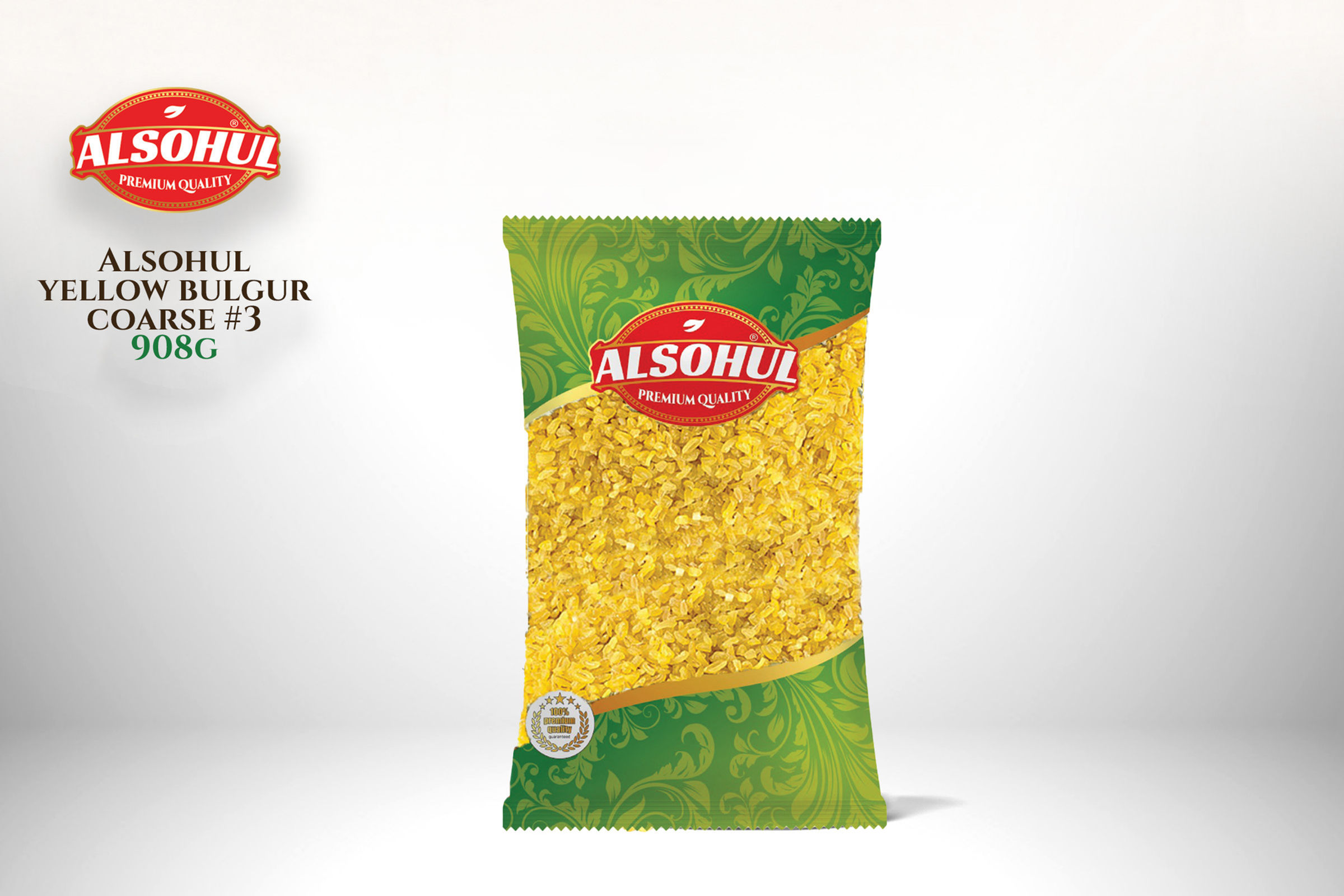 Alsohul - Yellow Bulgur Coarse #3 908 g x 12