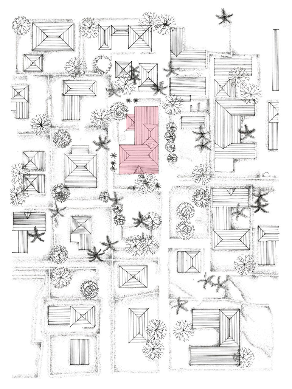 The site plan of D'mello Vaddo