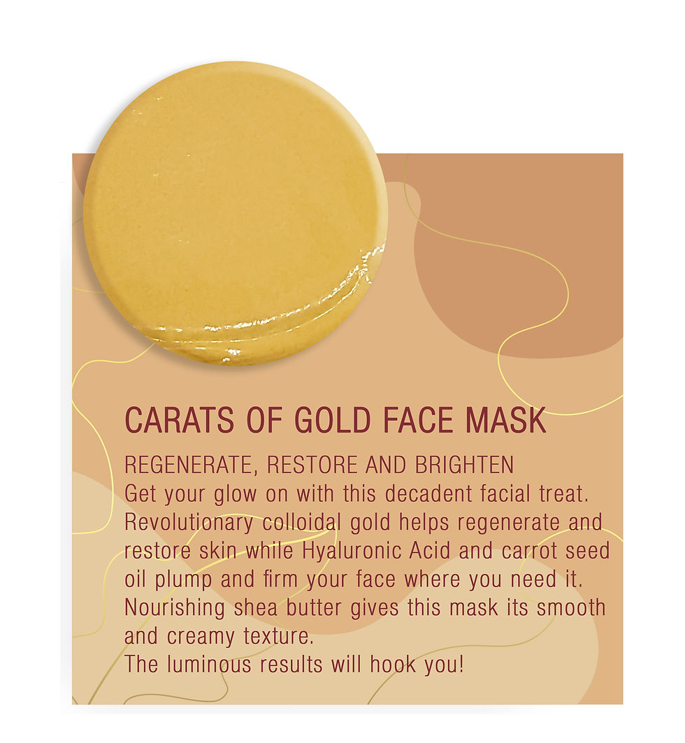 Thumbnail: CARATS OF GOLD FACE MASK