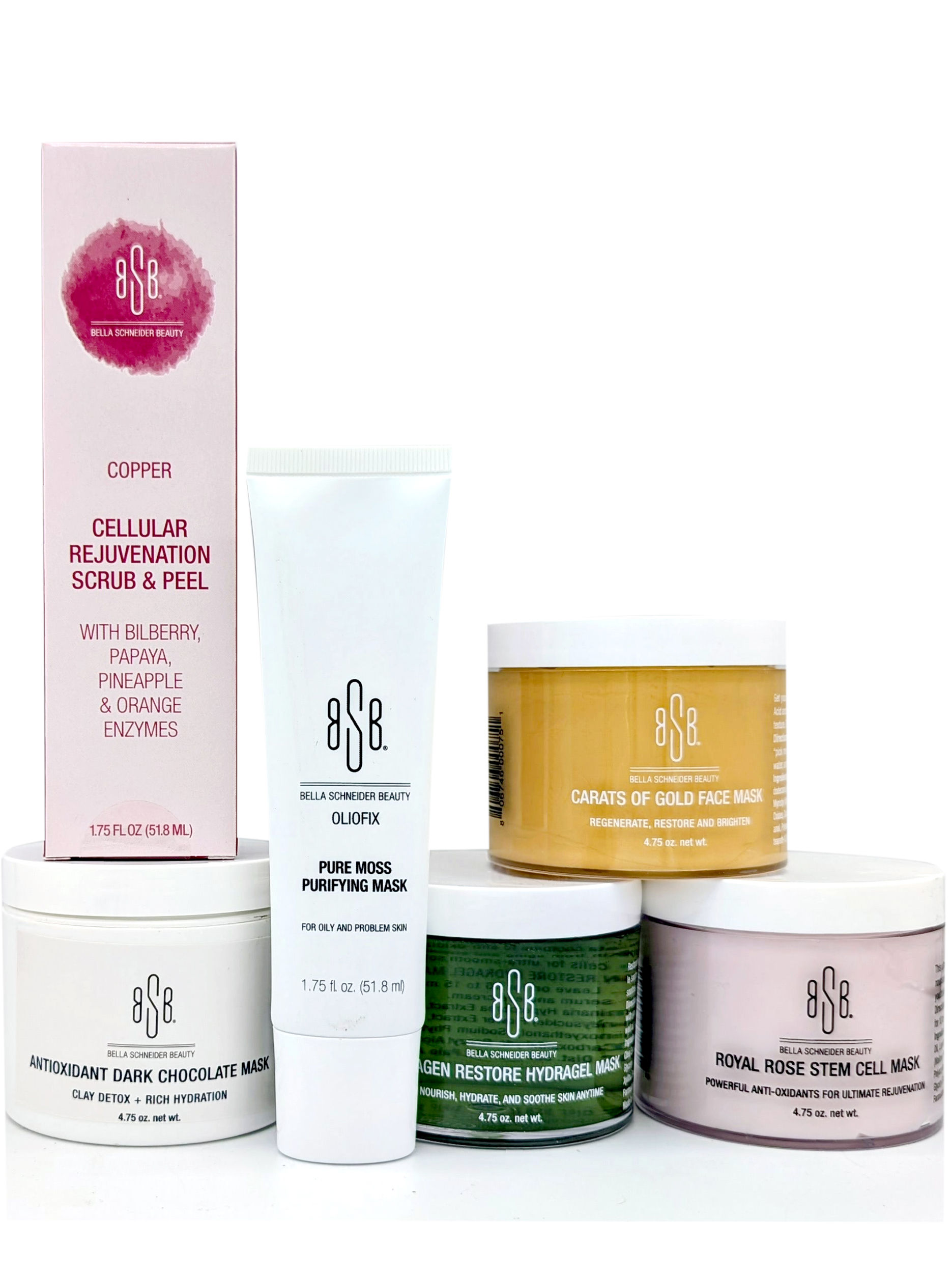 INTRODUCTORY 5-MASK SET.