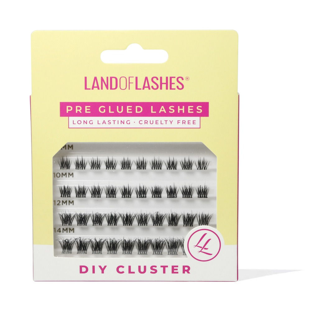Style #2 Pre Glued Cluster Lashes