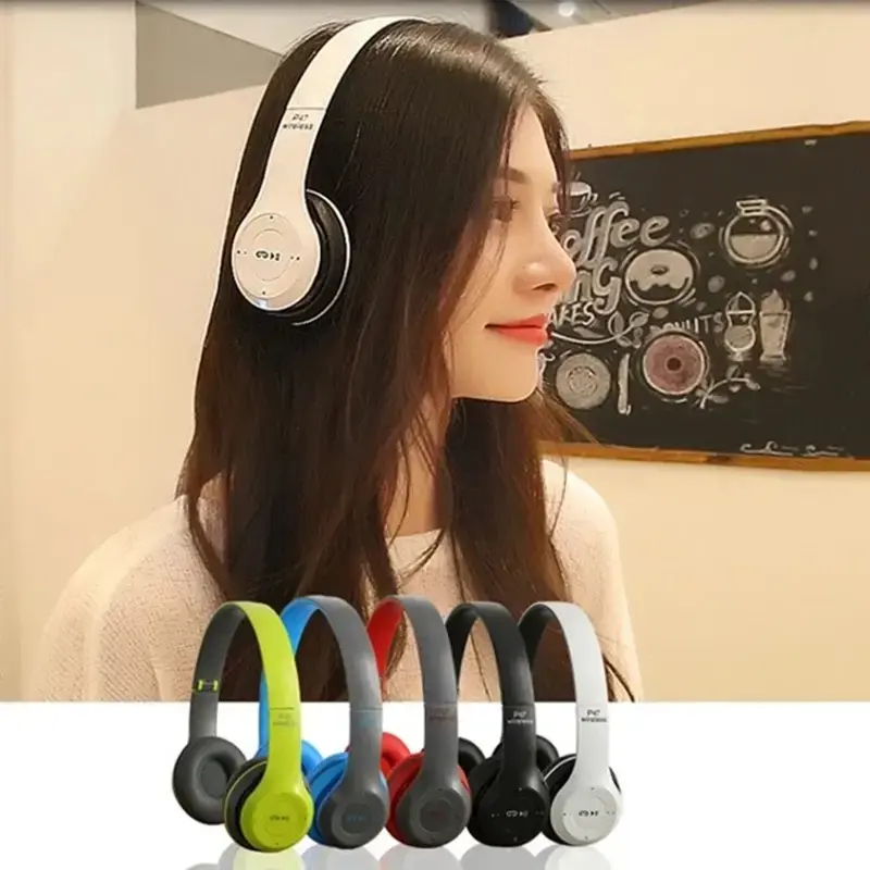 Thumbnail: Wireless Headphones V5.0 Earphone TWS Mini In-ear Earbuds Sports Running Gaming