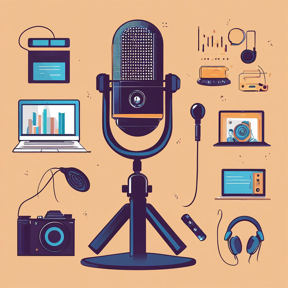 how to set up a video podcast