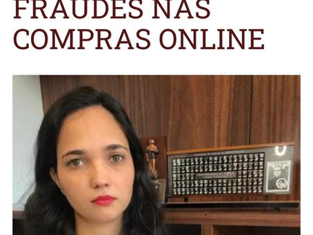 FRAUDES NAS COMPRAS ONLINE... Autora: Gabriela Pereira de Melo Teixeira