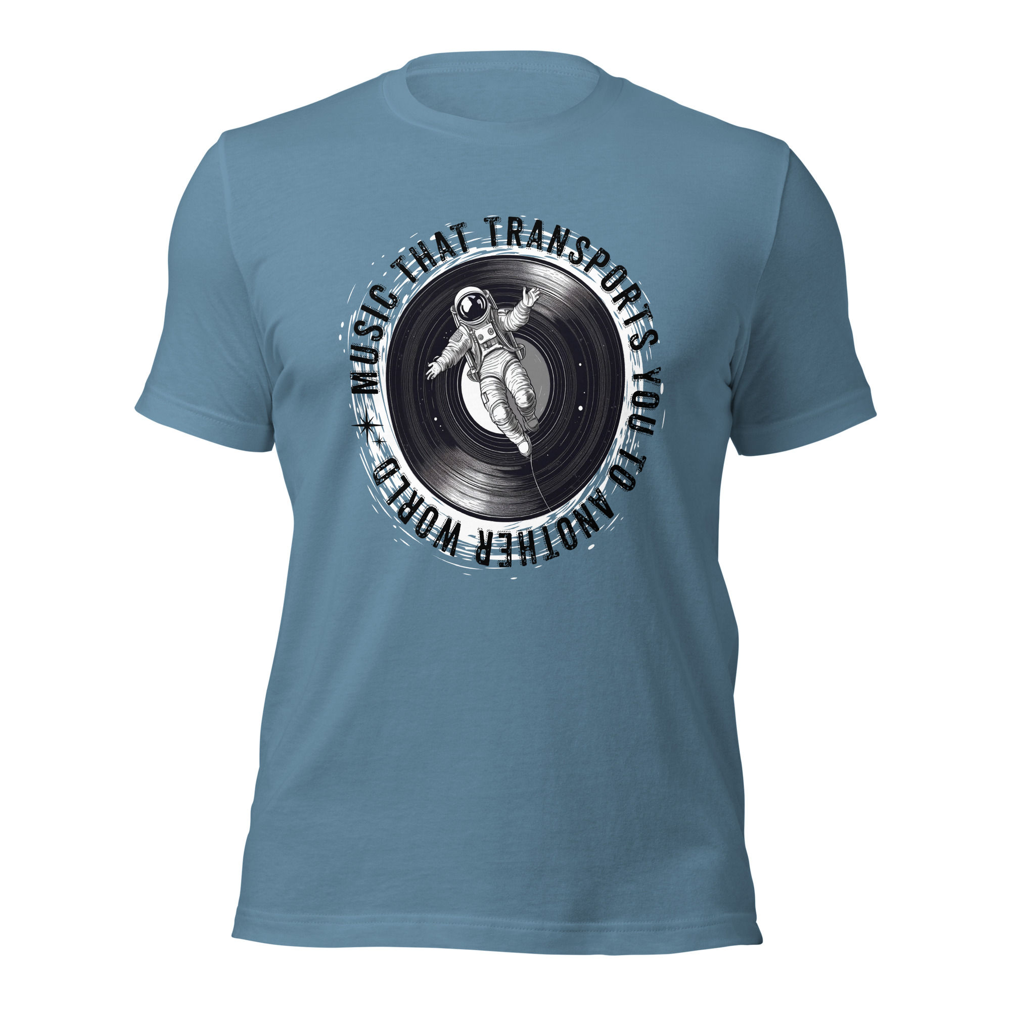 Music That Transports You Vinyl T-shirt