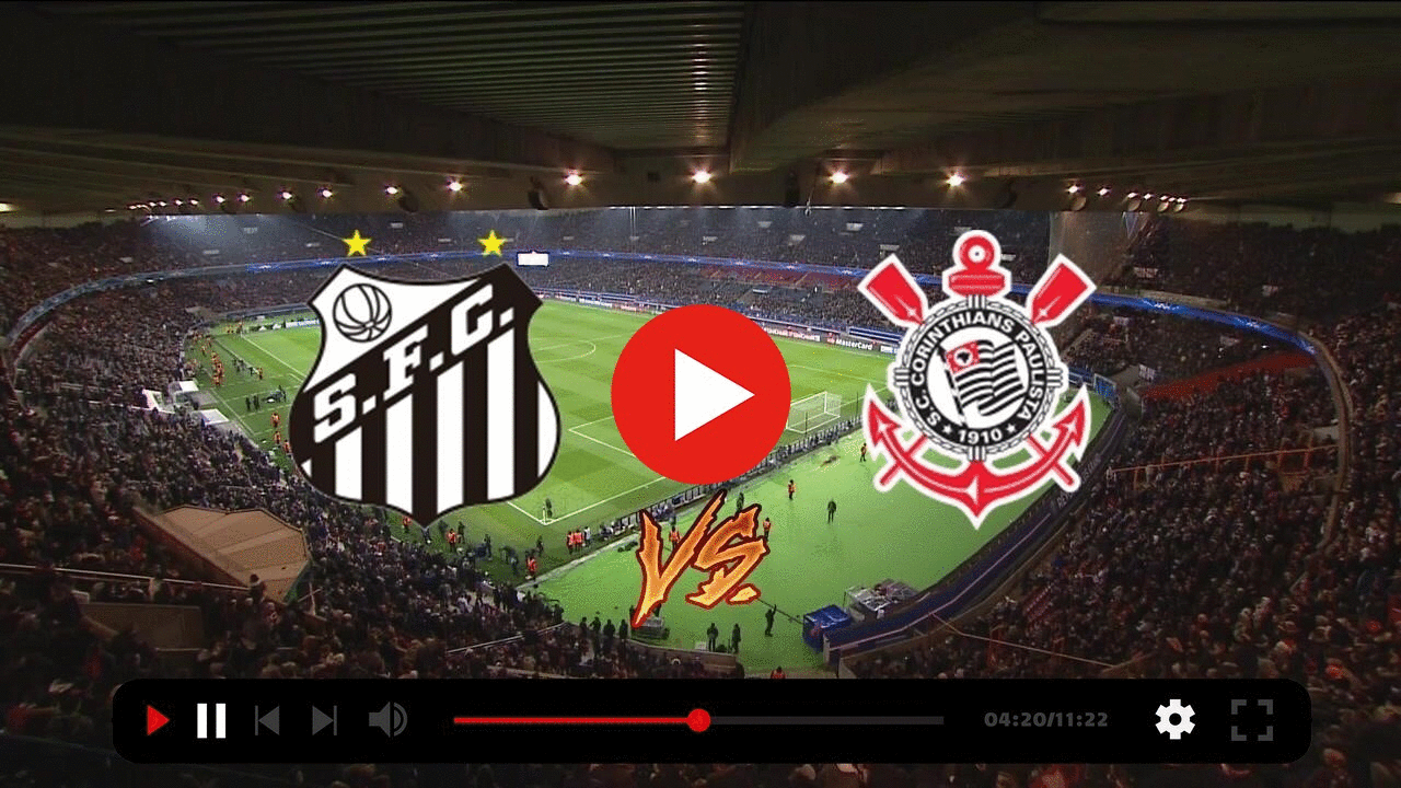 Quanto que acabou o jogo do Santos?