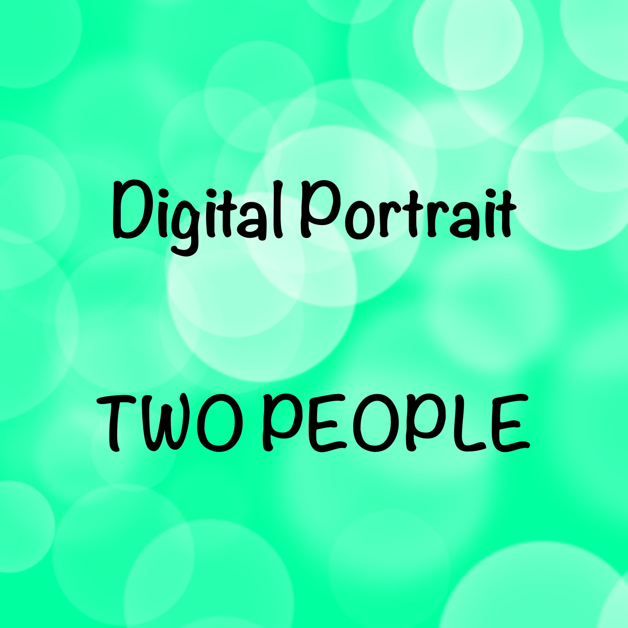 Detailed Portrait - Two People