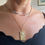 Thumbnail: Sun Medallion Pendant Necklace