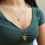 Thumbnail: Heart Aromatherapy Necklace: INSPIRE