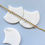 Thumbnail: Wisteria Pure White Friendship Bracelet