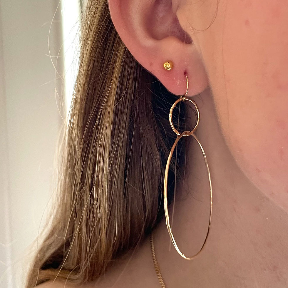 アクセサリー Born from Rock / Double Hoop Earring Double Hoop Earring – Born from Rock