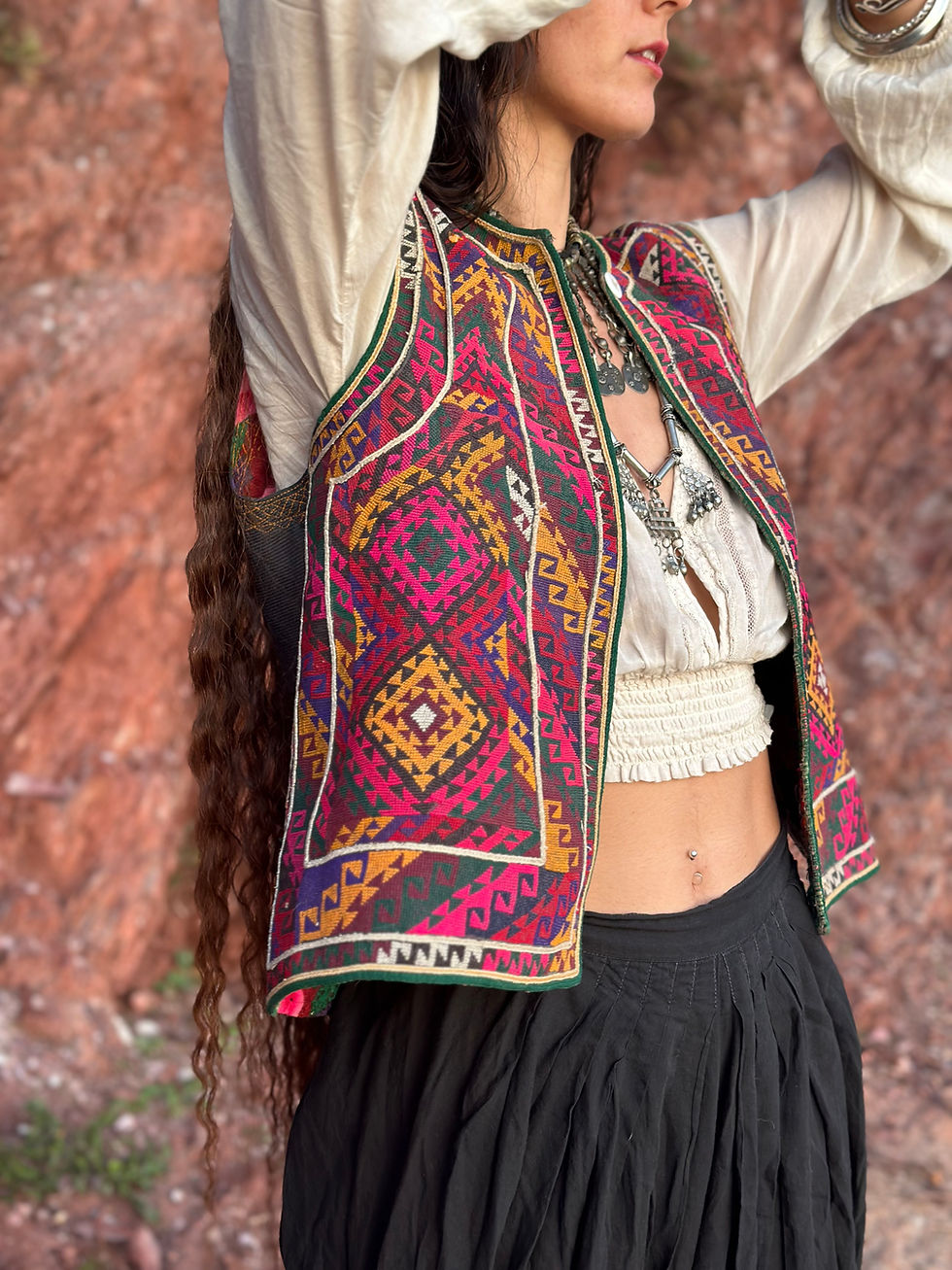 Thumbnail: Vintage Afghan waistcoat