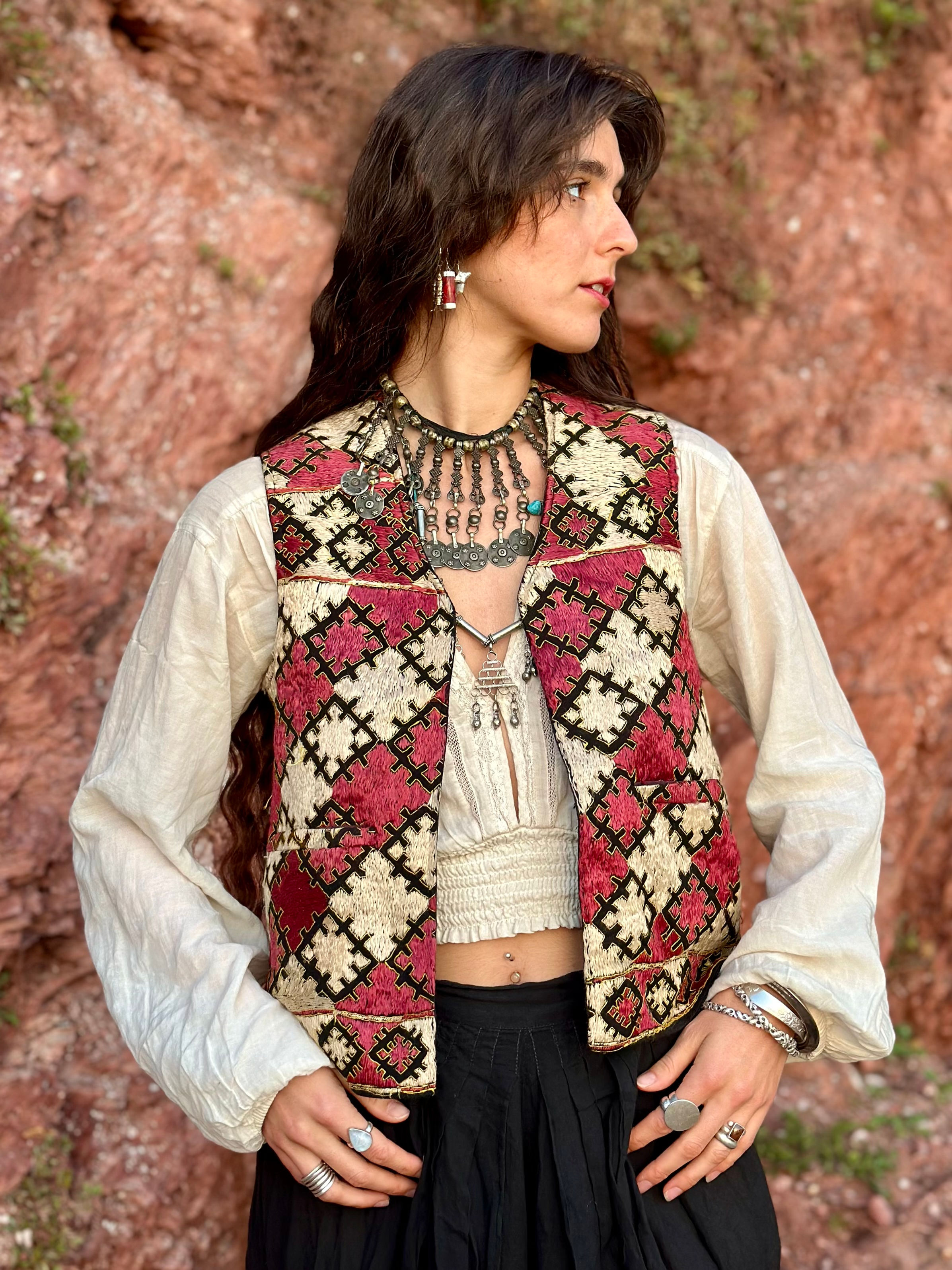 Vintage Afghan waistcoat
