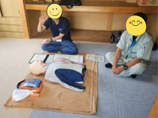 救急対応研修を行いました🚑