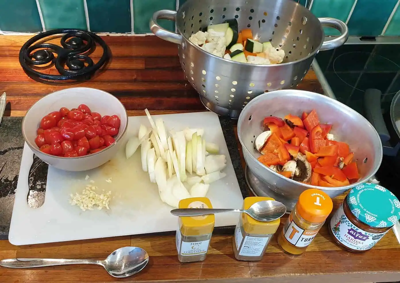 Prep Moroccan Vegetable Tagine