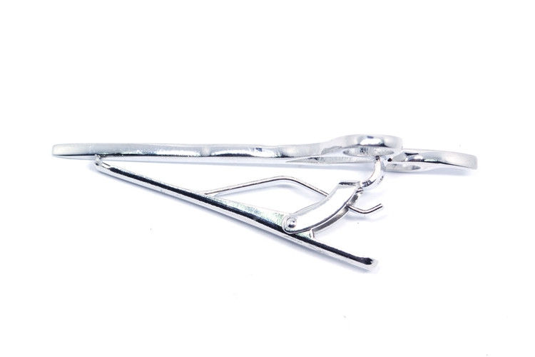 Thumbnail: Silver Scissors Tie Clip