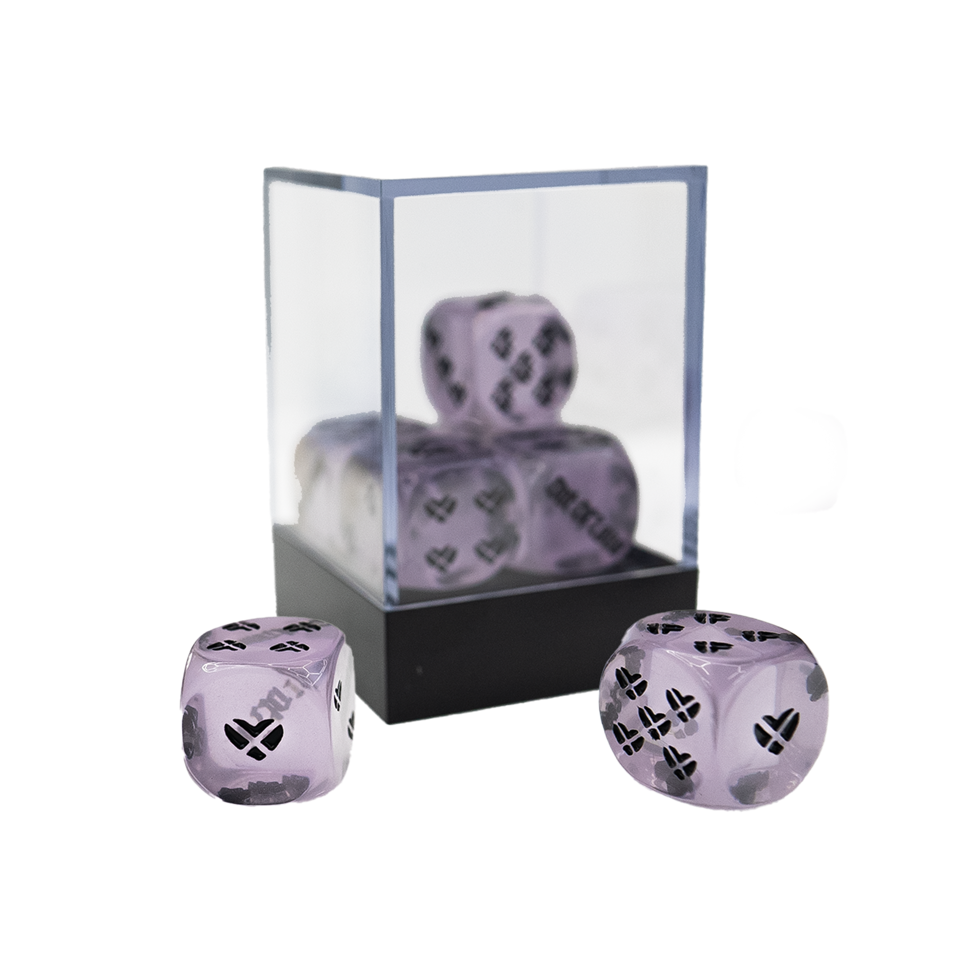 XHEART DICE (SET OF 5)