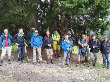 Männerriege unterwegs in Corona-Zeiten