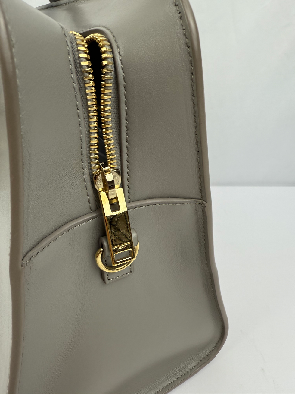 Thumbnail: Saint Laurent Monogram Cabas Top Handle Bag (Grey Leather)