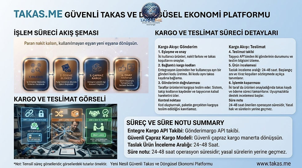 Kargo ve teslimat süreci