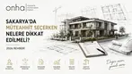 Onha Mimarlık Mühendislik İnşaat tarafından hazırlanan, Sakarya’da müteahhit seçerken dikkat edilmesi gereken kriterleri anlatan rehber görseli.