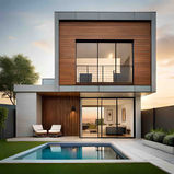 Modern villa cephe tasarımı Onha Mimarlık