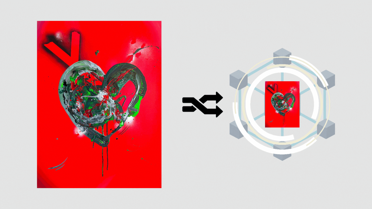 Artwork Linked to the Blockchain