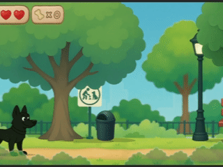 Luka's Barkventures game development, technical art and concept art breakdown. includes info, technical art breakdowns, development process, character sheets, props and environment sheets.