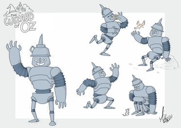 The Wizard of Oz - Tinman character sheet