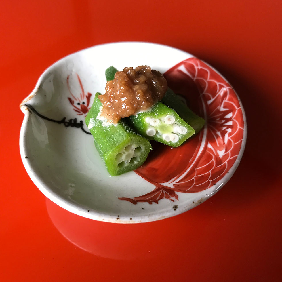 おくらの胡麻和え