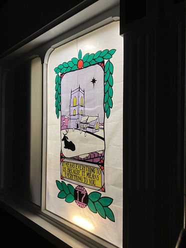 East of England Coop Funerals Window