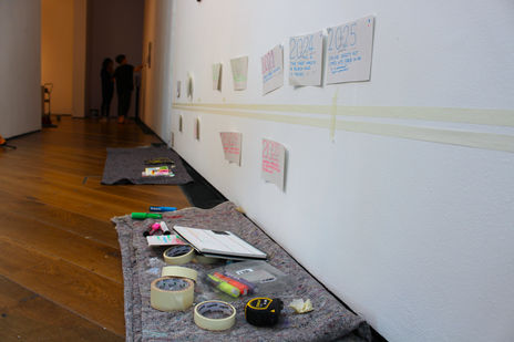 Timeline Mural Process 1