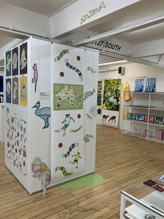 World Cup Map Poster at NUA Gradfest 2023