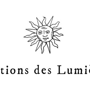 Les Editions des Lumières ou la volonté créative d'une jeune maison d'édition
