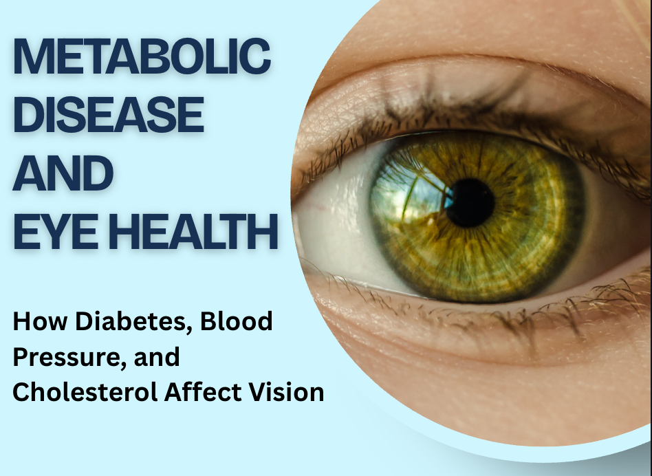 Metabolic Disease and Eye Health: How Diabetes, Blood Pressure, and Cholesterol Affect Vision