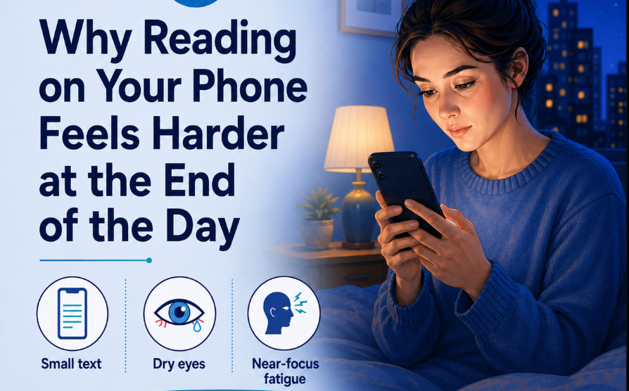 Why Reading on Your Phone Feels Harder at the End of the Day