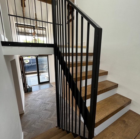New staircase
