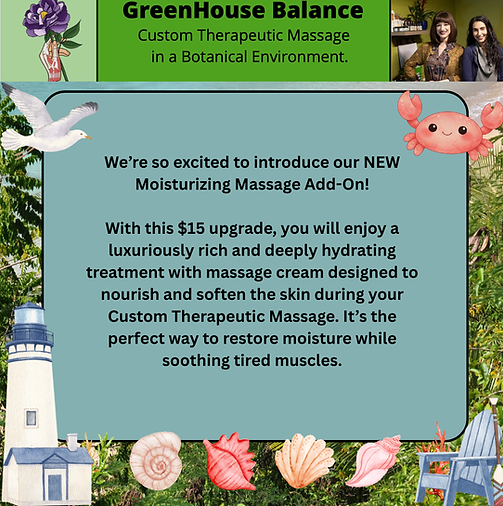 We’re so excited to introduce our NEW Moisturizing Massage Add-On! With this $15 upgrade, you will enjoy a luxuriously rich and deeply hydrating treatment with massage cream designed to nourish an.png