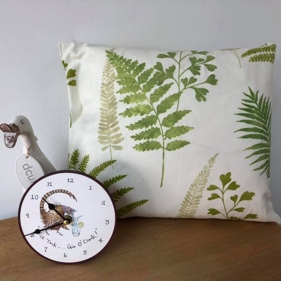 Fern Leaf Cushion