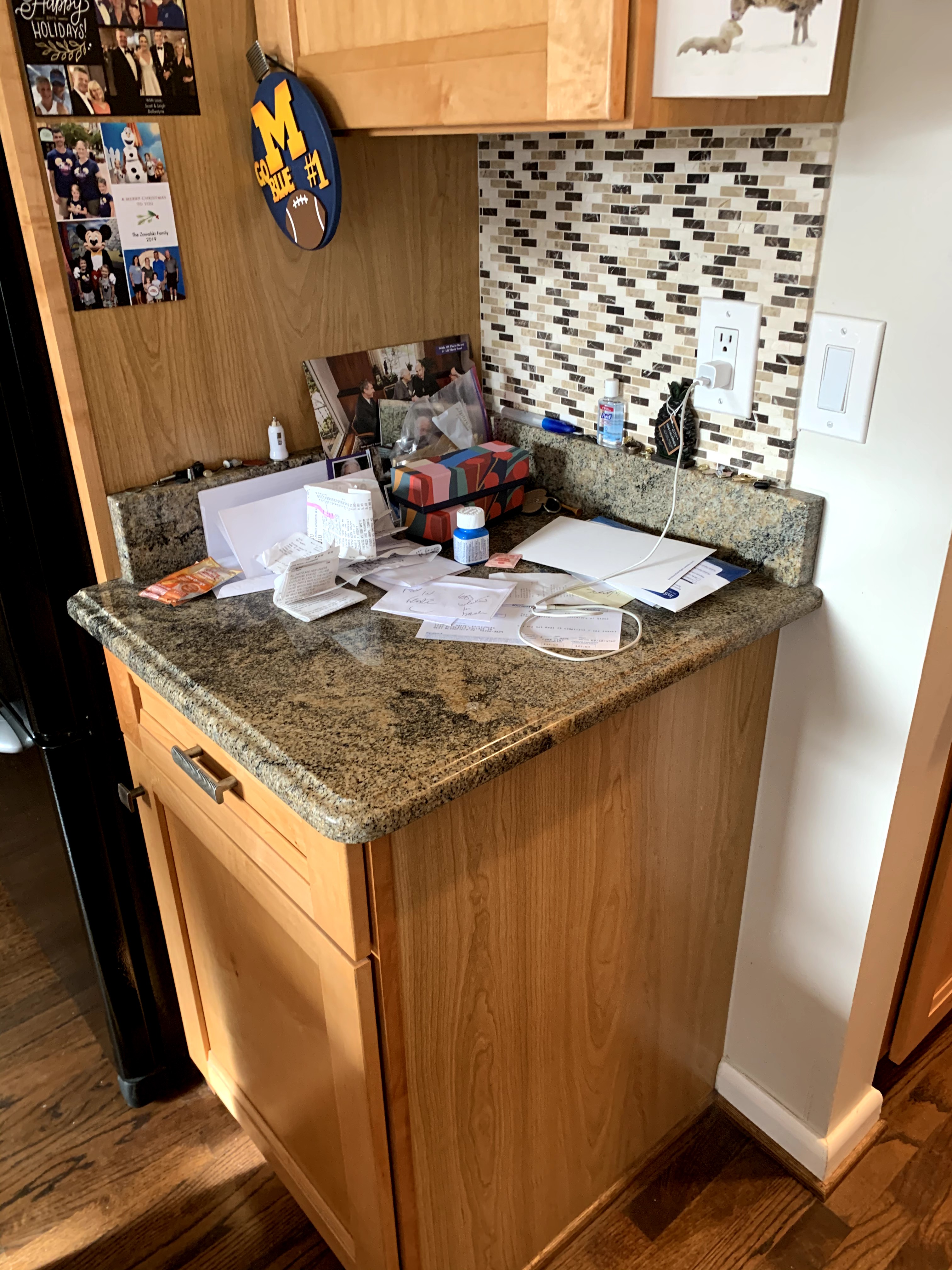 Before-kitchen drop