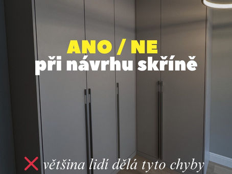Checklist: Jak by měla vypadat ideální skříň na míru