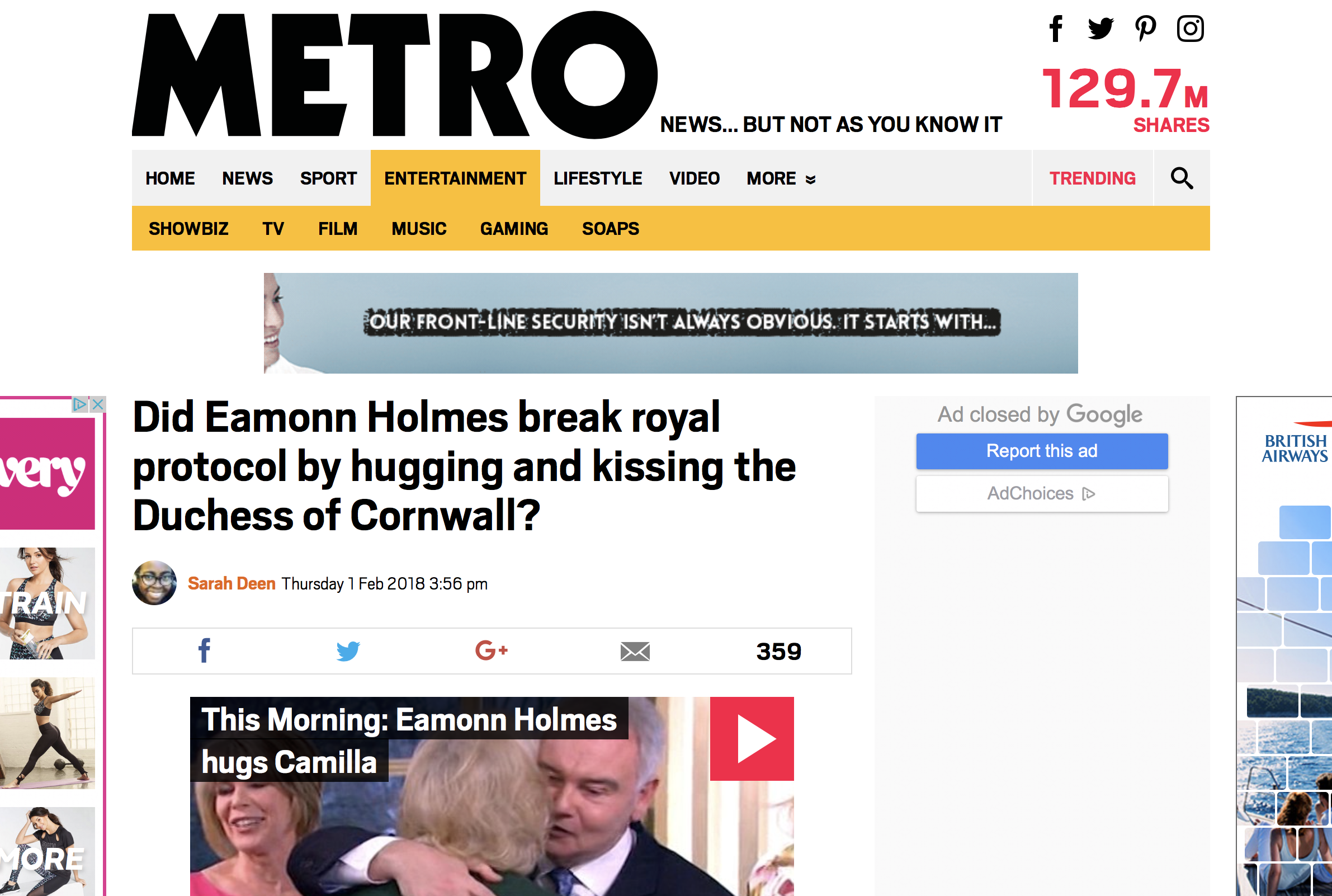 London's Metro